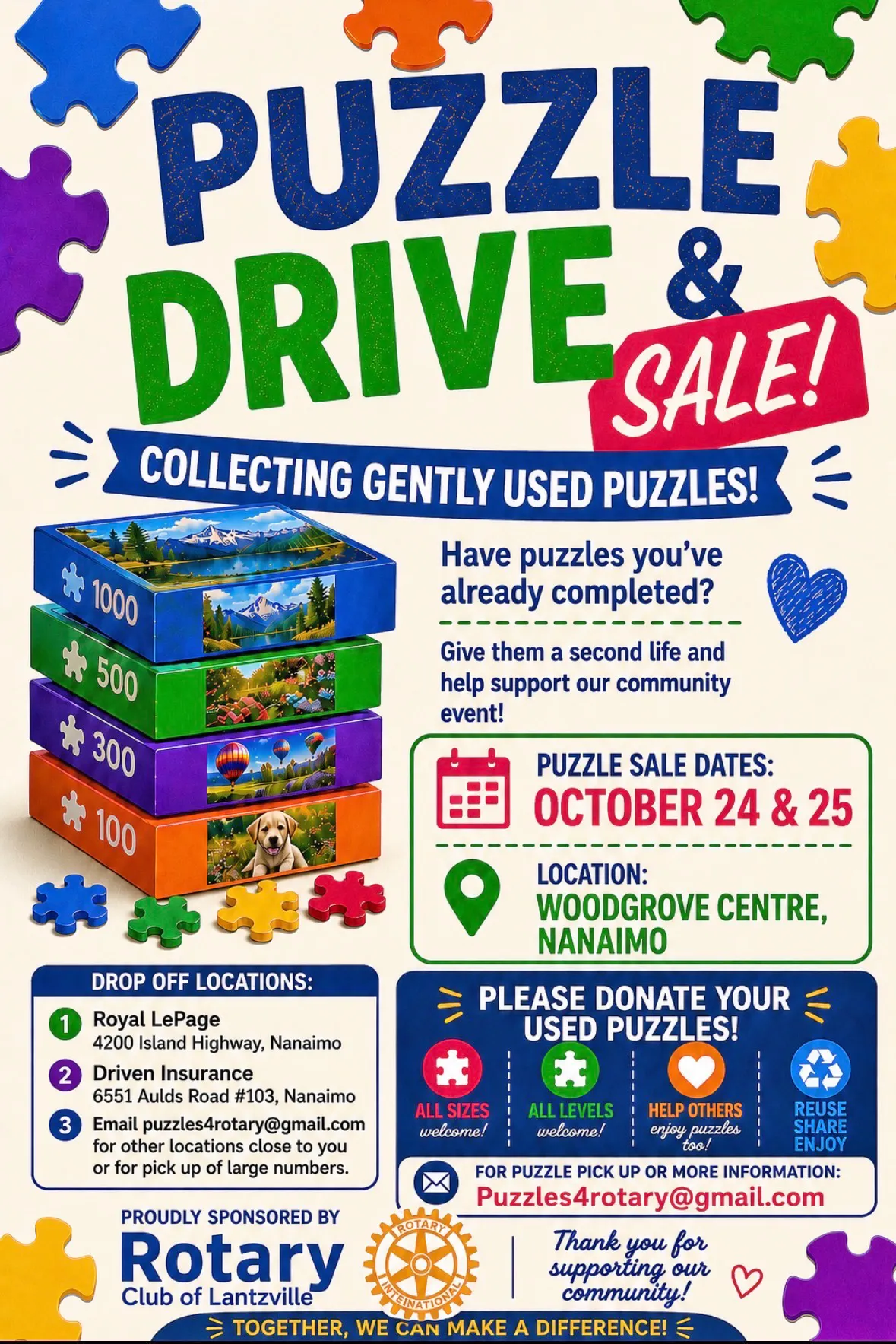 Puzzle Drive & Sale
